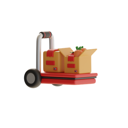패키지 돌리  3D Icon