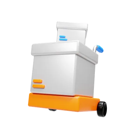 Package Dolly  3D Icon