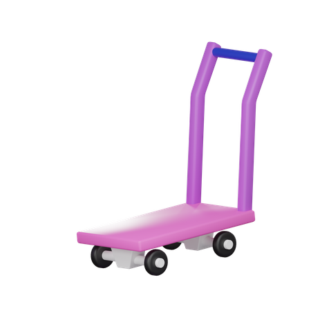 Package Dolly  3D Icon