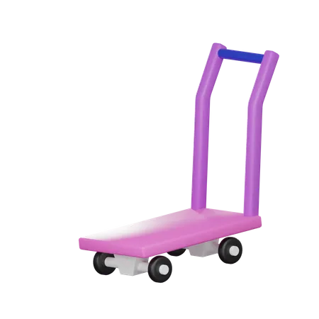 Package Dolly  3D Icon