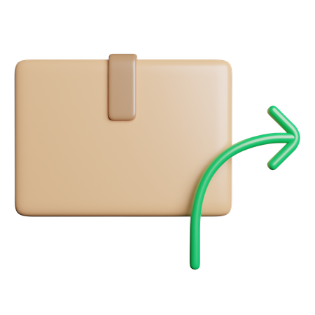 Package Forward 3D Icon