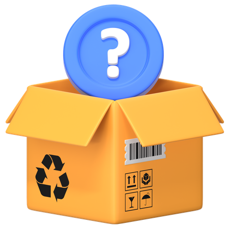 Package Help  3D Icon