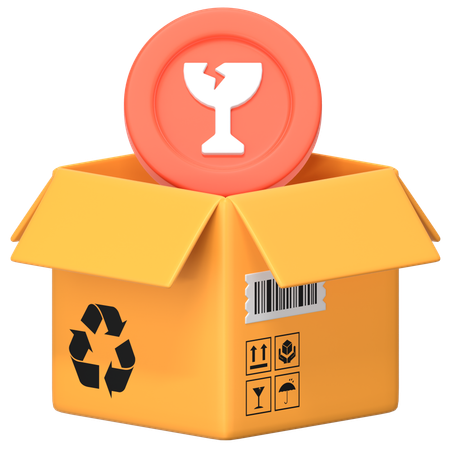 Package Instruction  3D Icon