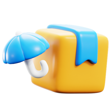 パッケージ保険  3D Icon