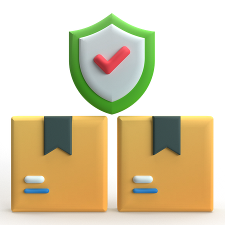 Package Insurance  3D Icon