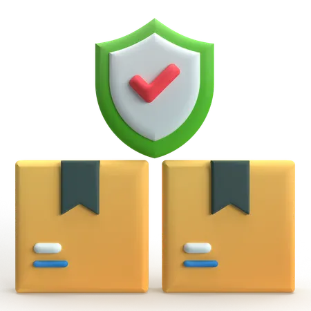 Package Insurance  3D Icon