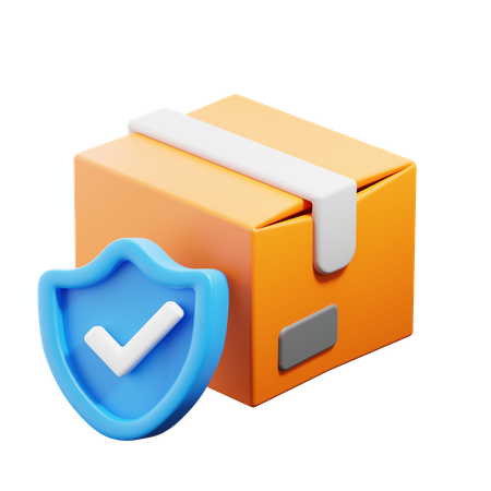 Package Insurance  3D Icon