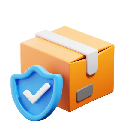 Package Insurance  3D Icon