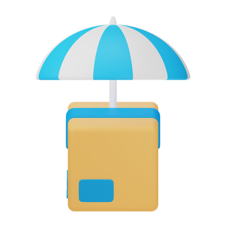 Package Insurance  3D Icon