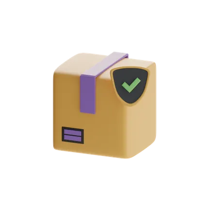 Package Insurance  3D Icon