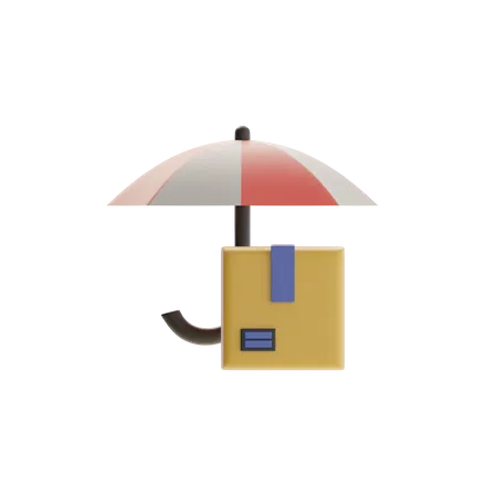 Package Insurance  3D Icon