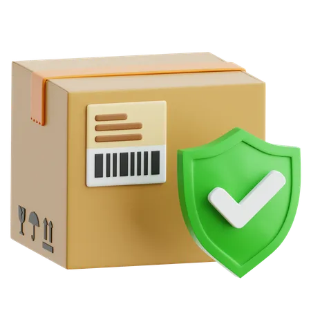 Package Insurance  3D Icon