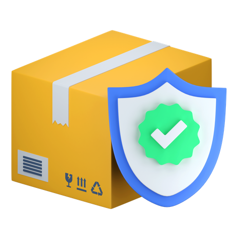 Package Insurance  3D Icon