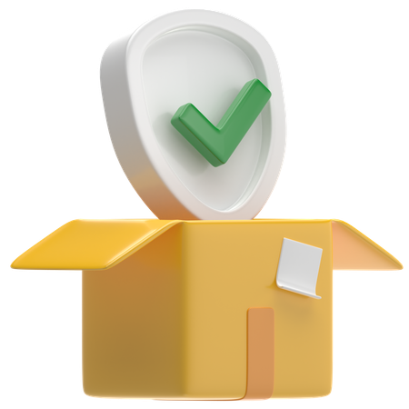 Package Insurance  3D Icon