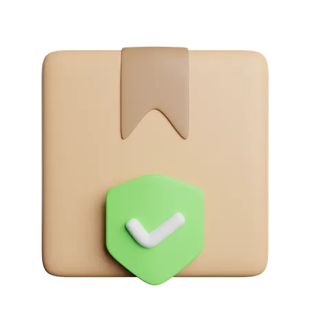 Insurance Package Protection 3D Icon