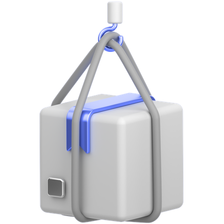 Package Lift  3D Icon