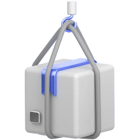 Package Lift  3D Icon