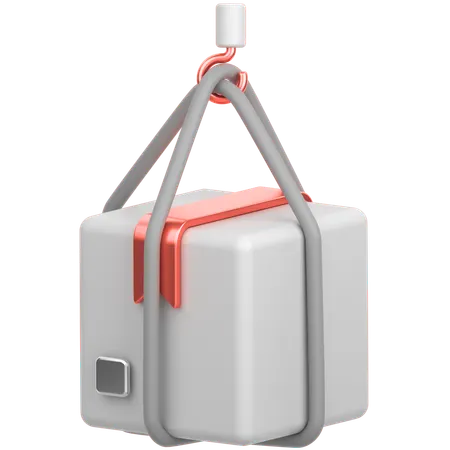 Package Lift  3D Icon