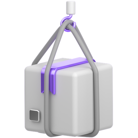 Package Lift  3D Icon