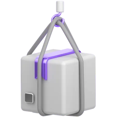 Package Lift  3D Icon