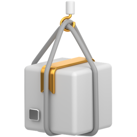 Package Lift  3D Icon