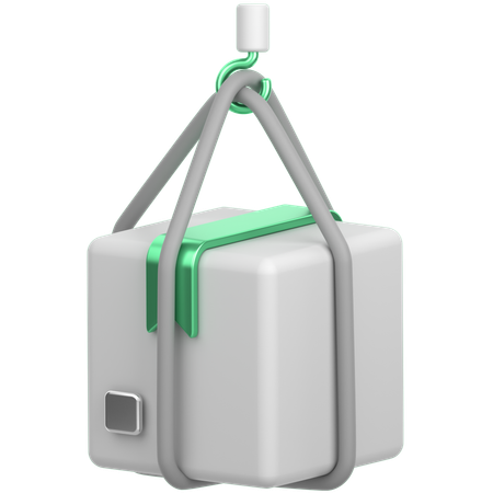 Package Lift  3D Icon