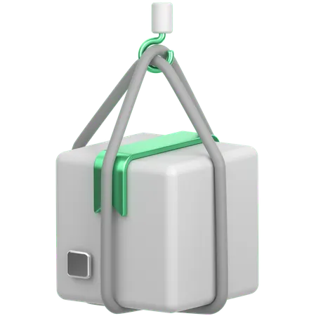Package Lift  3D Icon