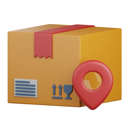 3 D Rendering Delivery Location Isolated Useful For Ecommerce Business Retail Store Online Delivery And Marketplace Design Element 3D Icon