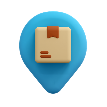 Code PIN d'emplacement du paquet  3D Icon