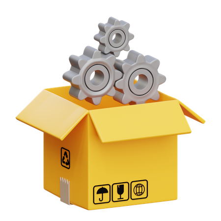 Package Logistics  3D Icon