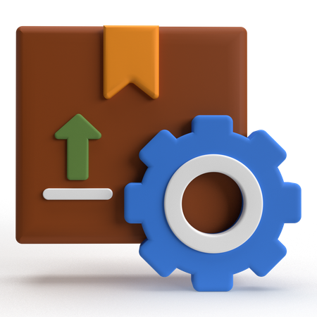 Package Management  3D Icon