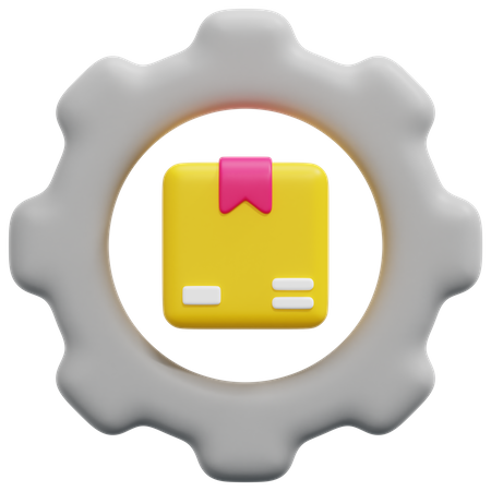 Package Management  3D Icon