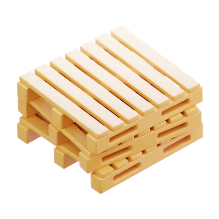 PACKAGE PALLET  3D Icon