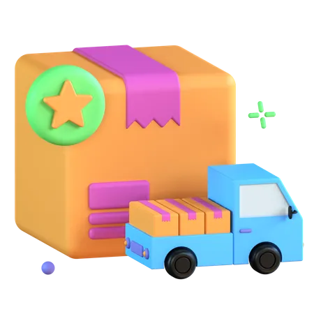 Package Priority  3D Icon