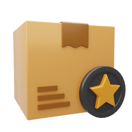 Package Priority  3D Icon