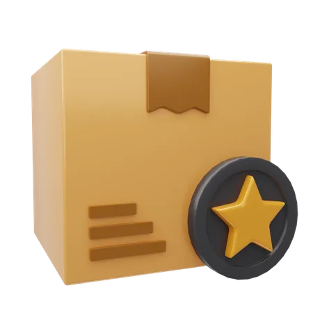 Package Priority  3D Icon