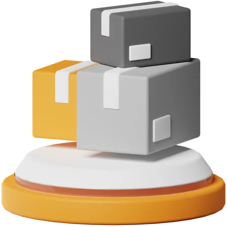 Package Product  3D Icon