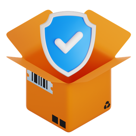 Package Protection  3D Icon