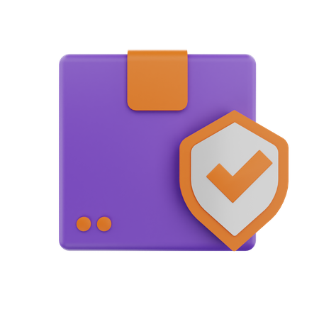 Package Protection  3D Icon