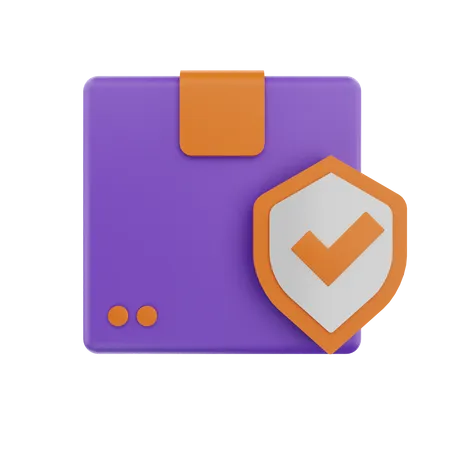 Package Protection  3D Icon