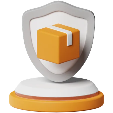 Package Protection  3D Icon