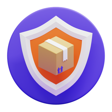 Package Protection  3D Icon