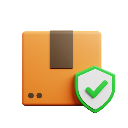 Package Protection  3D Icon