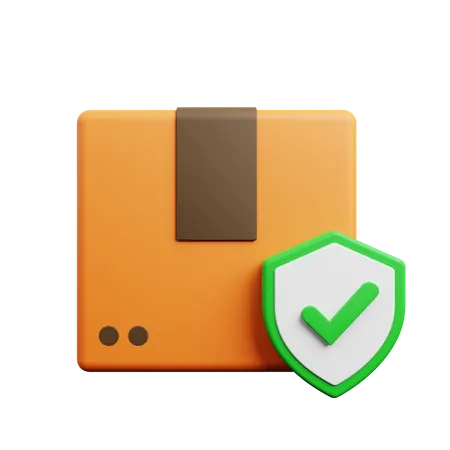 Package Protection  3D Icon