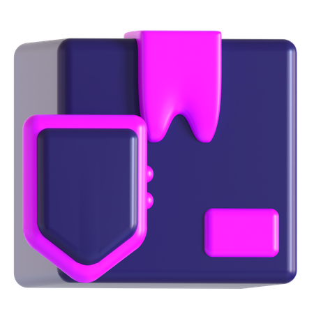 Package Protection  3D Icon