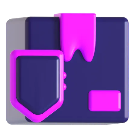 Package Protection  3D Icon