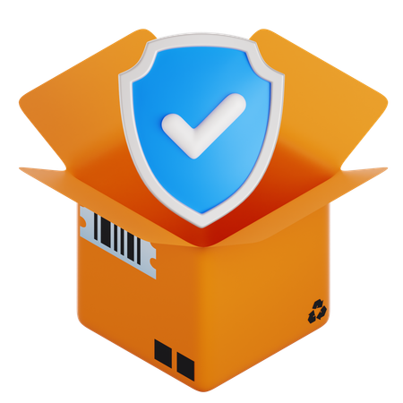 Package Protection  3D Icon