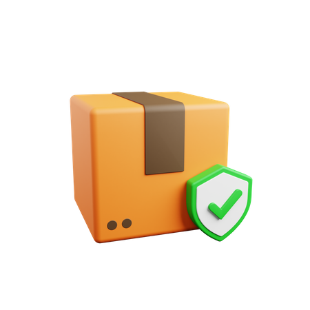 Package Protection  3D Icon