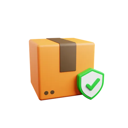 Package Protection  3D Icon