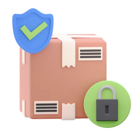 Package Protection  3D Icon